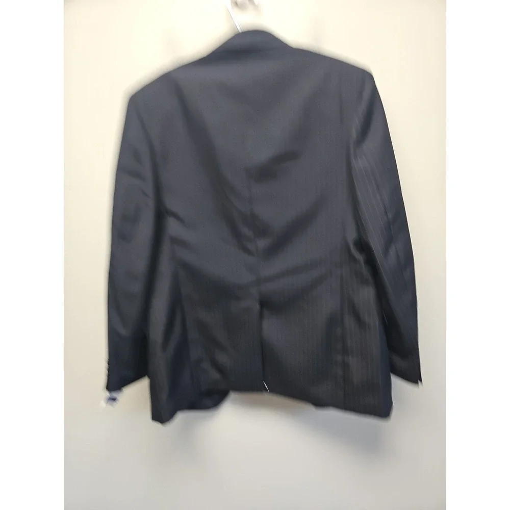 Haband Duke Jacket Sport Coat Blazer 40R Blue Pinstripe New - Picture 1 of 7